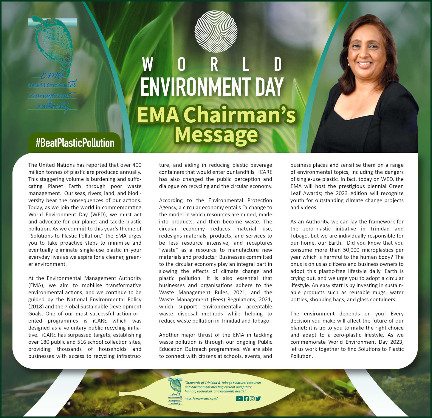 World Earth Day Message